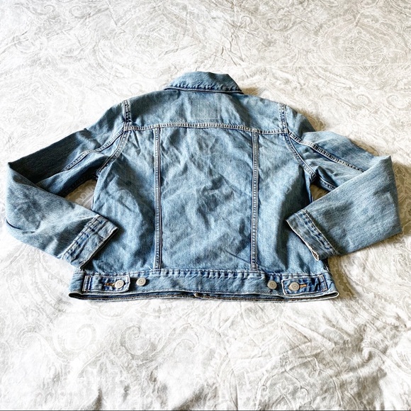 LEVI’S Original Trucker Jacket Denim Medium NWT - Picture 11 of 12